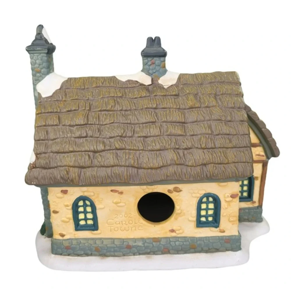 Lemax‎ Carole Towne Marshall Cottage Christmas Village Holiday NO LIGHT Vtg READ